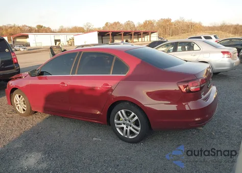 2017 Volkswagen Jetta 1.4T S из США, поврежденный, VIN 3VW2B7AJ1HM247911